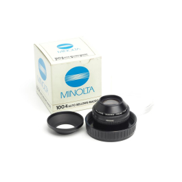 Minolta 4/100mm Auto Bellows Macro Rokkor Lens | JO GEIER