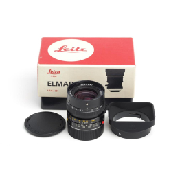 Leitz Leica M Elmarit-M 2.8/28mm Black 11804 w. Box | JO GEIER