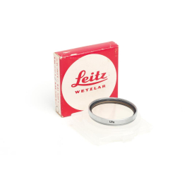 Leitz Leica E39 HOOIV UVa Filter Chrome 13131 w. Boc | JO GEIER