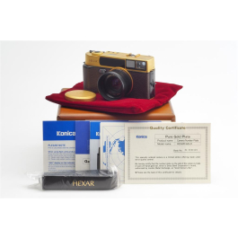 Konica Hexar AF Gold Set 120 Years Since 1873 w. Box | JO GEIER