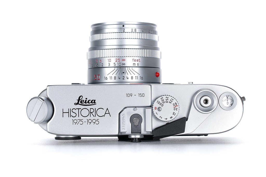 Leica M6 Historica camera top plate with limited edition number