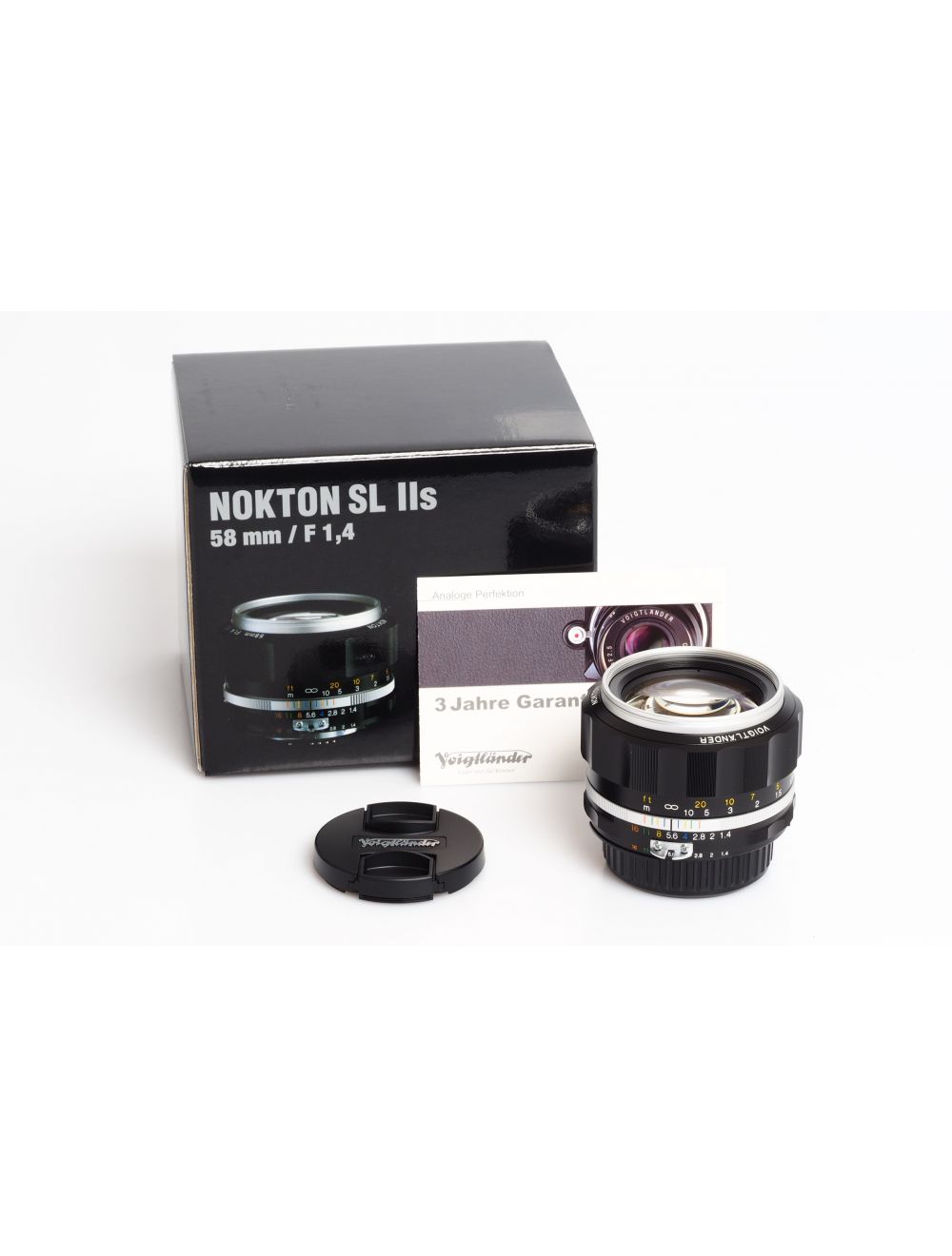 Voigtlander Nokton 1 4 58mm Slii S Ais Silver Nikon F Mount Jo Geier Mint Rare
