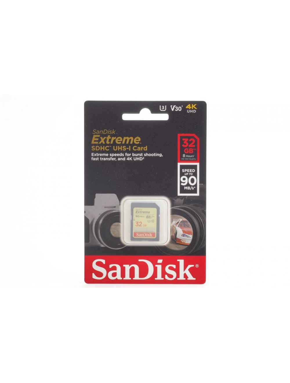 San Disk Extreme 32gb Sdhc Uhs I Card 90mb Sec Jo Geier Mint Rare