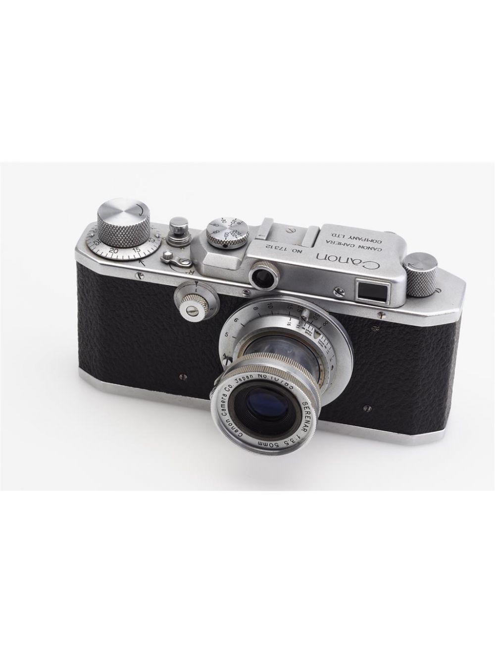 canon s ii chrome w 3 5 50mm serenar made in occupied japan