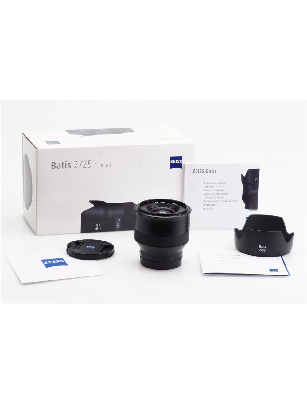 Carl Zeiss 2/25mm Batis Distagon T* f. Sony E w. Box | JO GEIER - MINT RARE Carl Zeiss 2/25mm Batis Distagon T* f. Sony E w. Box | JO GEIER - MINT RARE