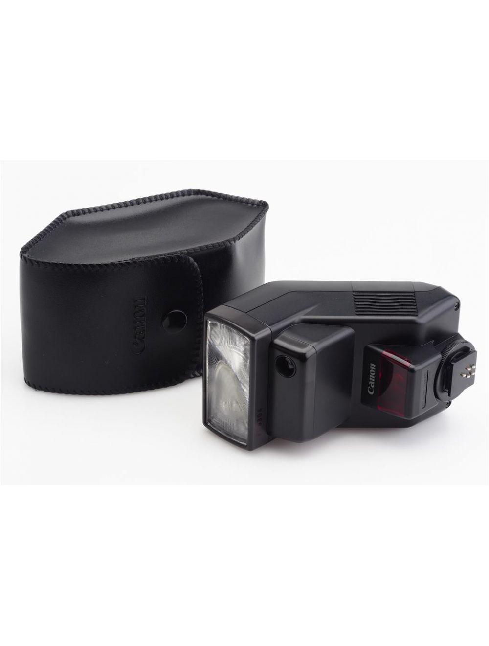 canon speedlite 300ez flash blitz w case