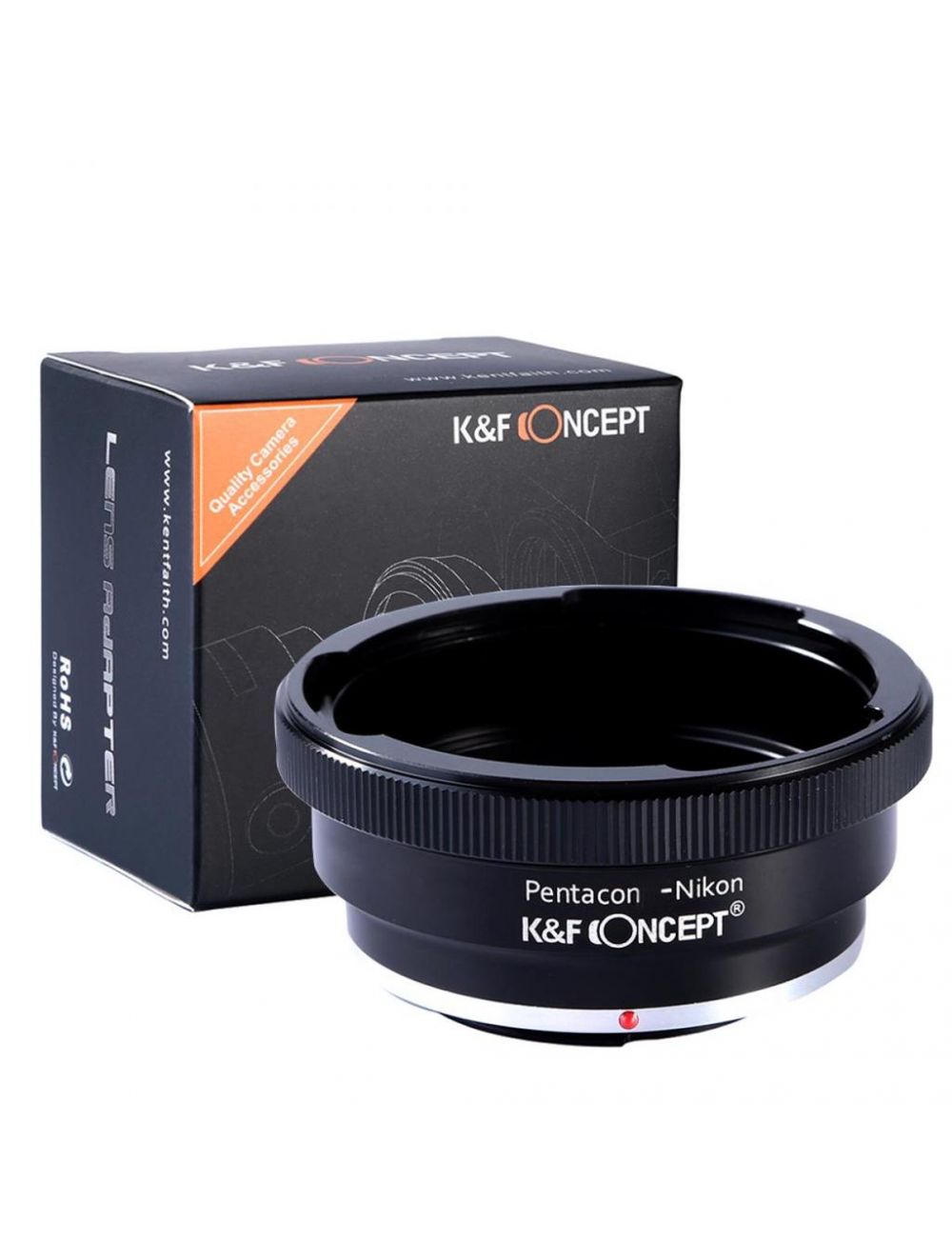 K F Concept Adapter Pentacon 6 To Nikon Ai F Jo Geier Mint Rare
