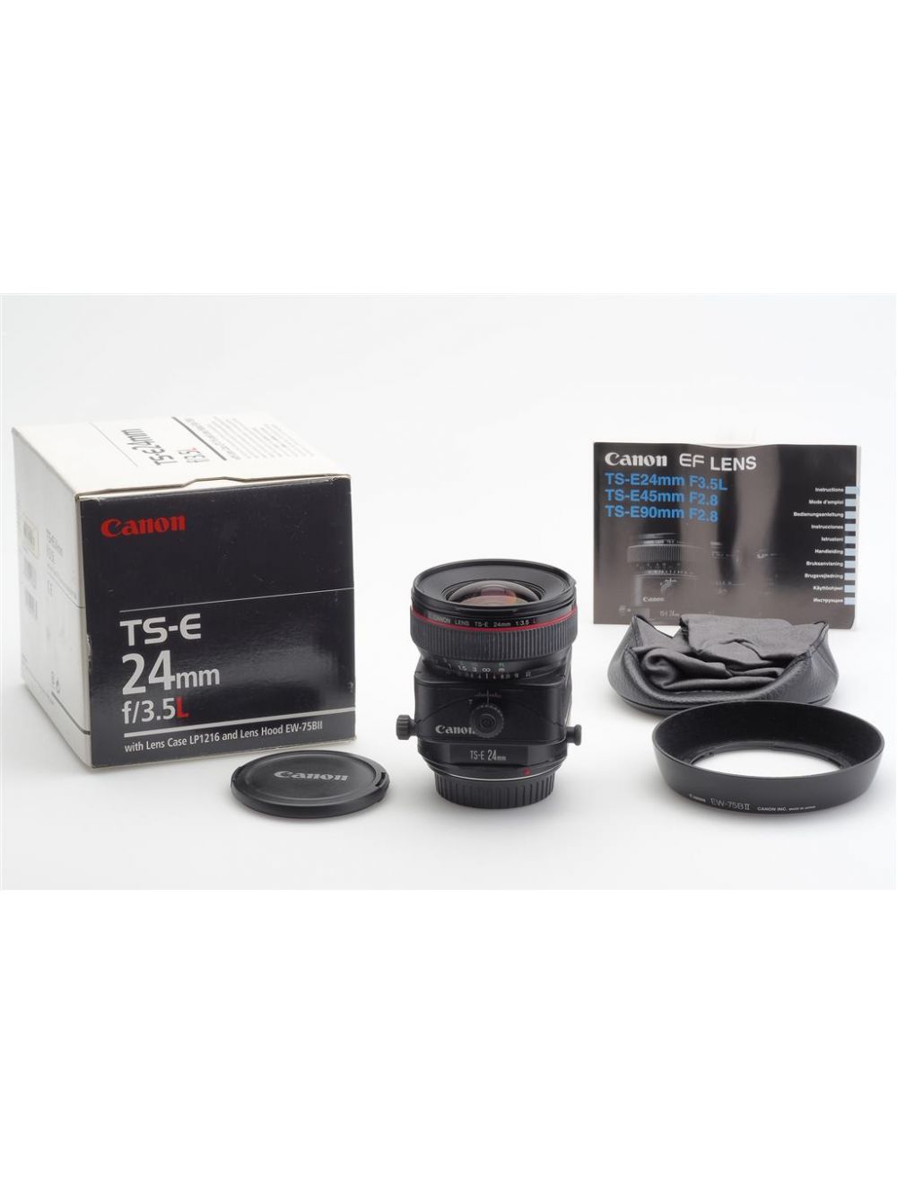canon ts e 3 5 24mm l tilt shift lens new old s 2100032347