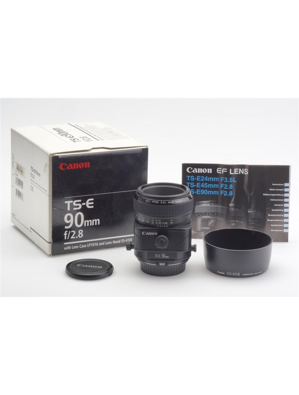canon ts e 2 8 90mm tilt shift lens new old stock