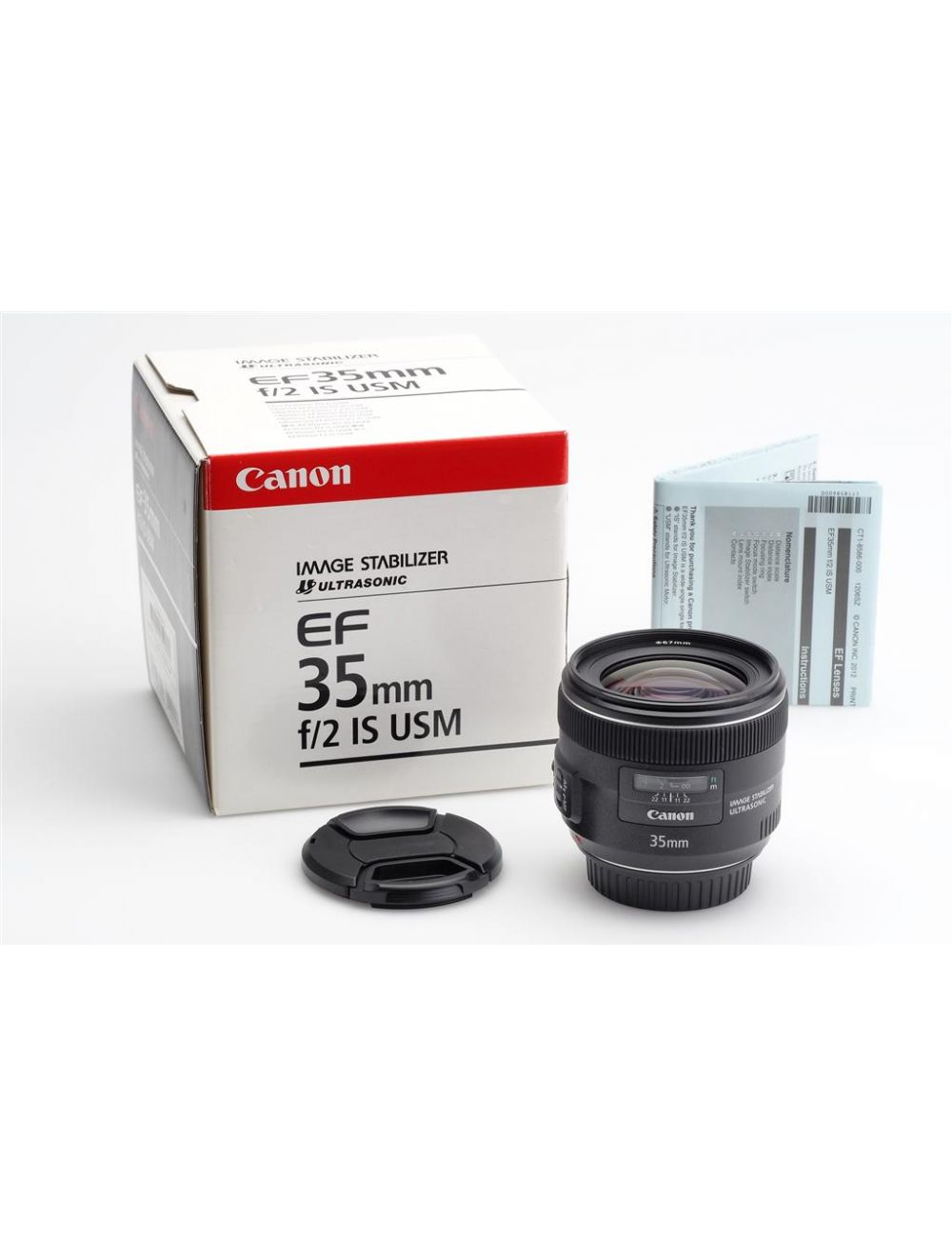 canon ef 2 35mm is usm w box
